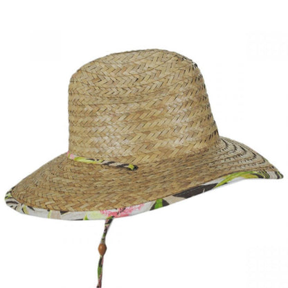 Dorfman Pacific | Montane Buri Straw Lifeguard Hat | 126363 | profile | NATURAL