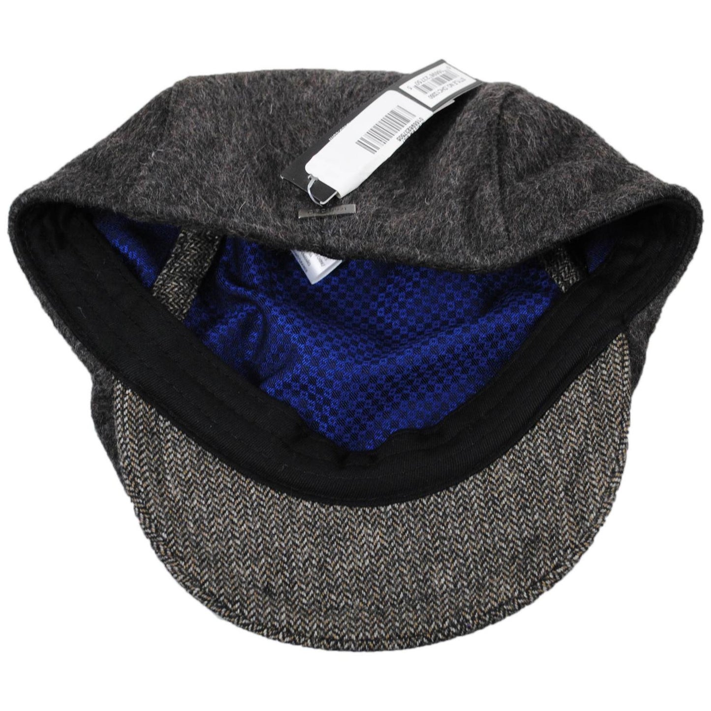 Dorfman Pacific | Arthur Wool Blend Ivy Cap | 160161 | under | GREY
