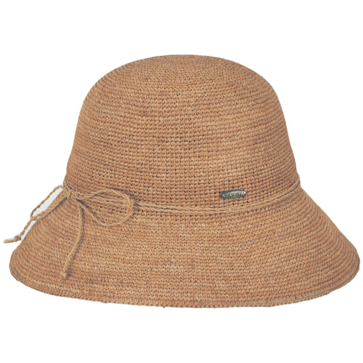 Karen Keith | Casablanca Cove Raffia Crochet Straw Sun Hat | 102239 | profile | TOAST