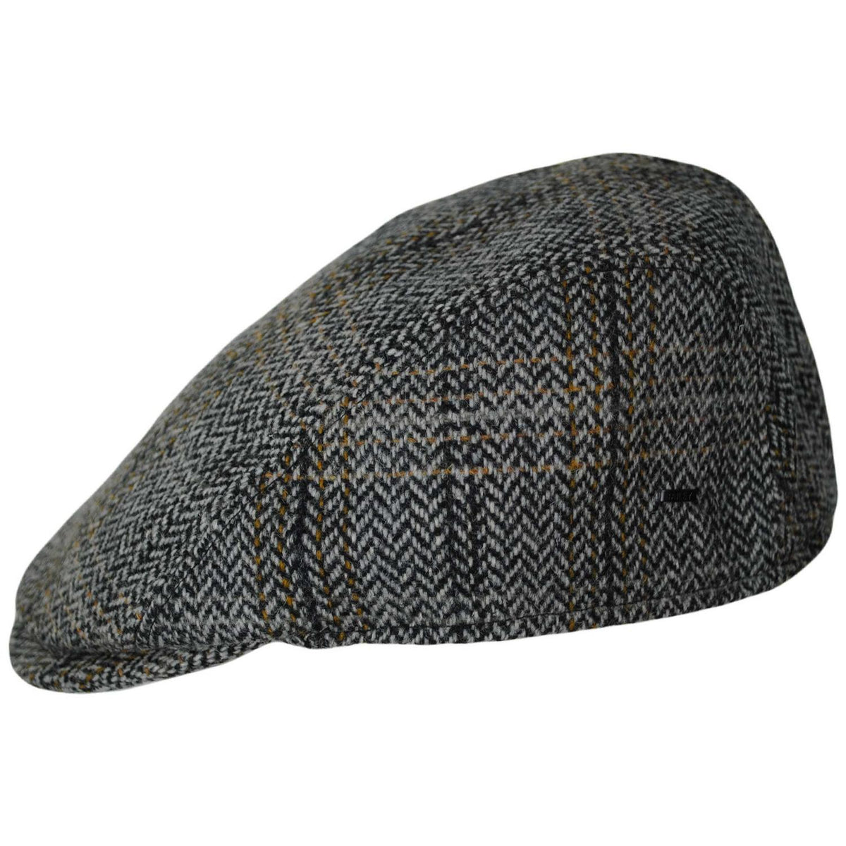 Bailey 1922 | Tulio Italian Wool Flat Cap | 167243 | profile | BLACK