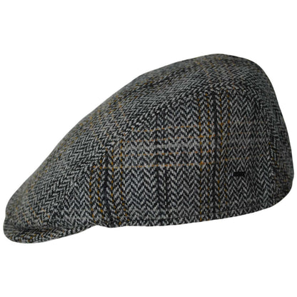 Bailey 1922 | Tulio Italian Wool Flat Cap | 167243 | profile | BLACK