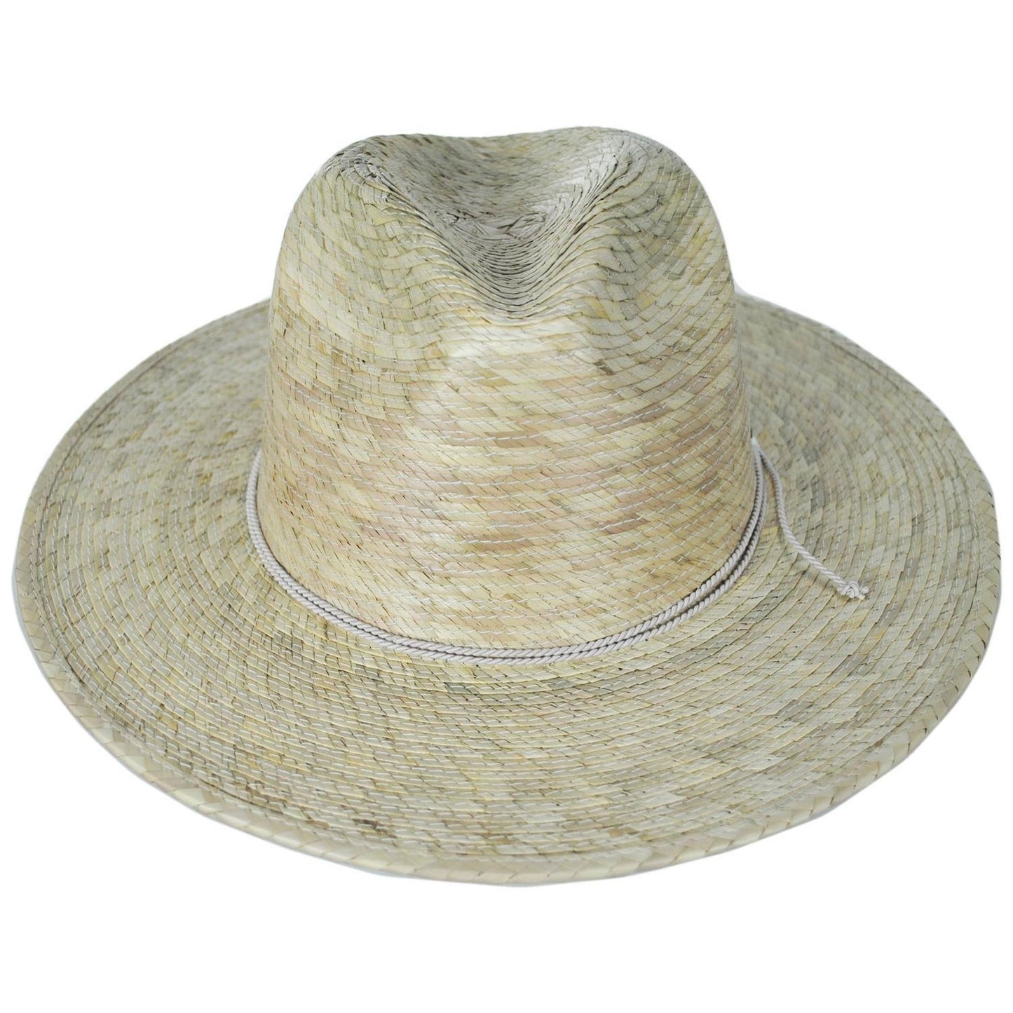 BRIXTON HATS | Blake Palm Straw Fedora Hat | 128366 | front | NATURAL