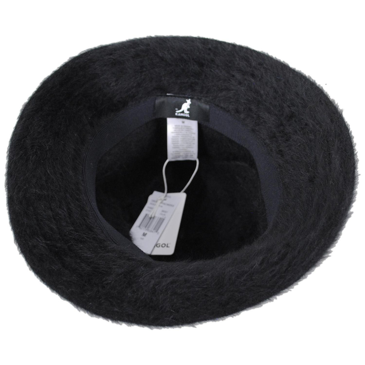 Kangol | Furgora Maverick Fedora Hat | 140513 | under | BLACK