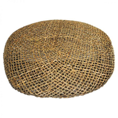 Capas Headwear | Seagrass Straw Ascot Cap | 126698 | front | NATURAL