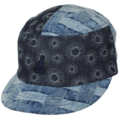 Kangol | Denim Mashup Army Cap | 201142 | lead | BLUE PICNIC
