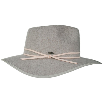 Scala | Thalia ProvatoKnit Rancher Fedora Hat | 123491 | profile | TAUPE
