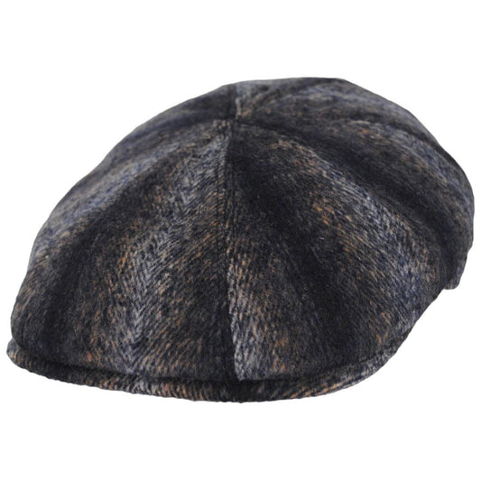 Bailey 1922 | Chadwick Striped Newsboy Cap | 167232 | lead | DARK BLUE