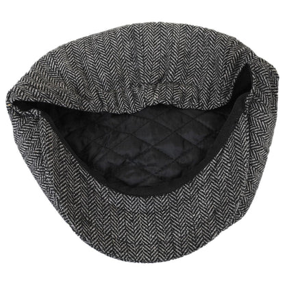 Wholesale Baby Herringbone Wool Blend Newsboy Cap B2B Pre-Pack