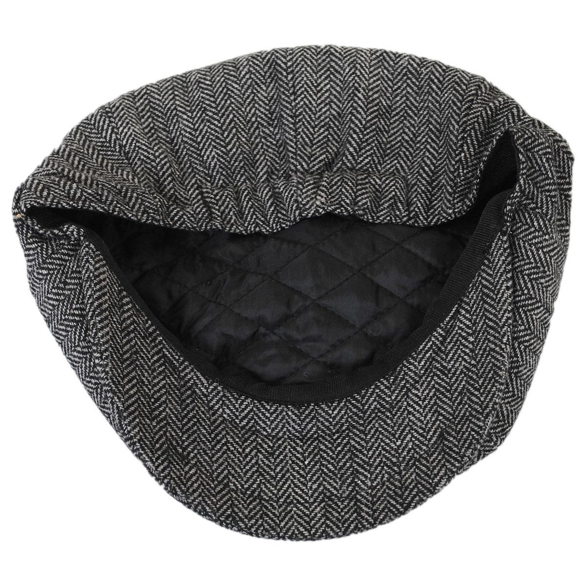 Wholesale Kid's Herringbone Wool Blend Newsboy Cap B2B Pre-Pack