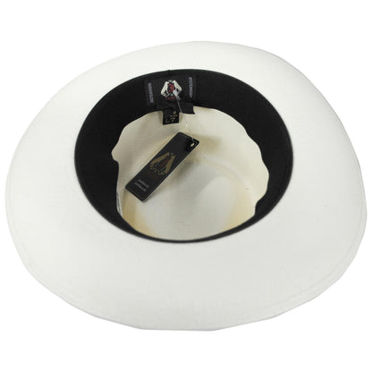 Jaxon Hats | Humphrey Grade 8 Panama Straw Fedora Hat | 127153 | under | BLEACH