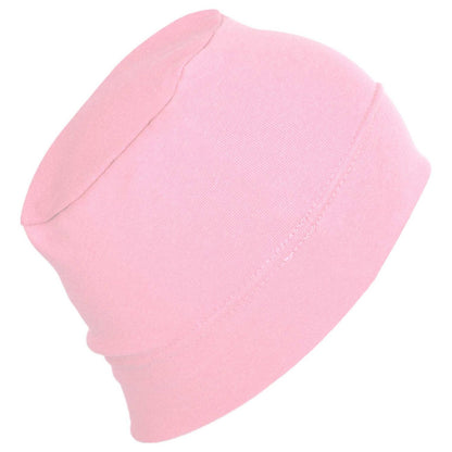 Slumbercap | Cotton Beanie Hat | 500899 | lead | LIGHT PINK