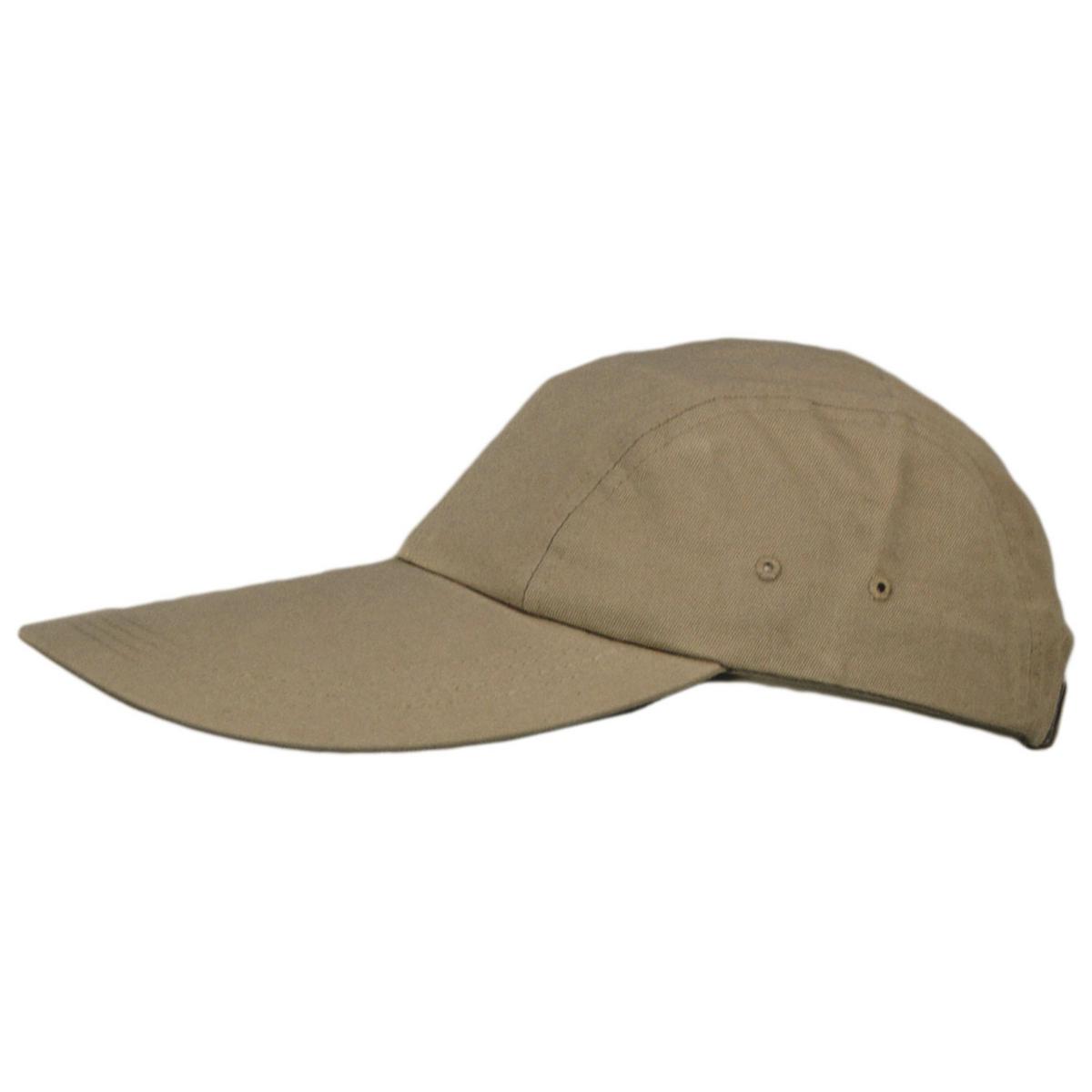 Village Hat Shop | Wholesale Long Bill Adjustable Baseball Cap B2B Pre-Pack | B2B222440 | profile | KHAKI