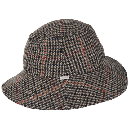 BRIXTON HATS | Whittier Tweed Packable Bucket Hat - FINAL SALE | 185550 | profile | OLIVE/BEIGE/BLACK