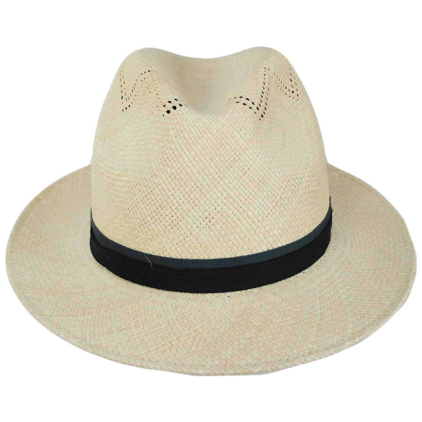 Bailey 1922 | Arion Panama Straw Fedora Hat - Natural | 127731NA | front | NATURAL
