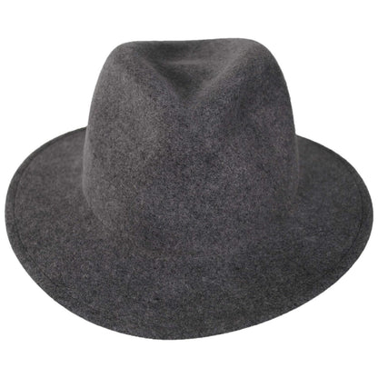 Betmar | Cali Wool LiteFelt Fedora Hat | 123174 | front | SLATE MIX