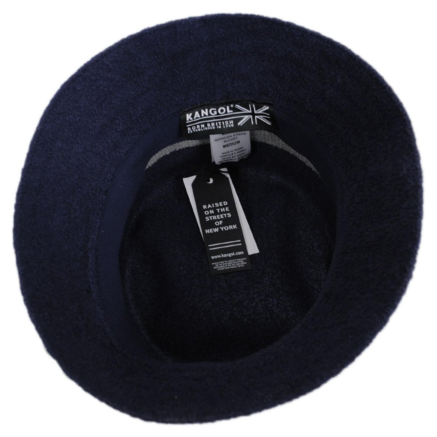 Kangol | Bermuda Stripe Bucket Hat | 185729 | under | NAVY