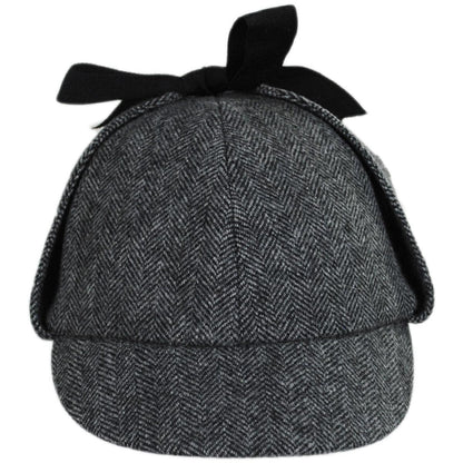 Wholesale Sherlock Holmes Herringbone Wool Blend Hat B2B Pre-Pack