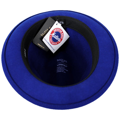 Bailey 1922 | Tino Wool LiteFelt Trilby Fedora Hat | 130008 | under | BEACON BLUE