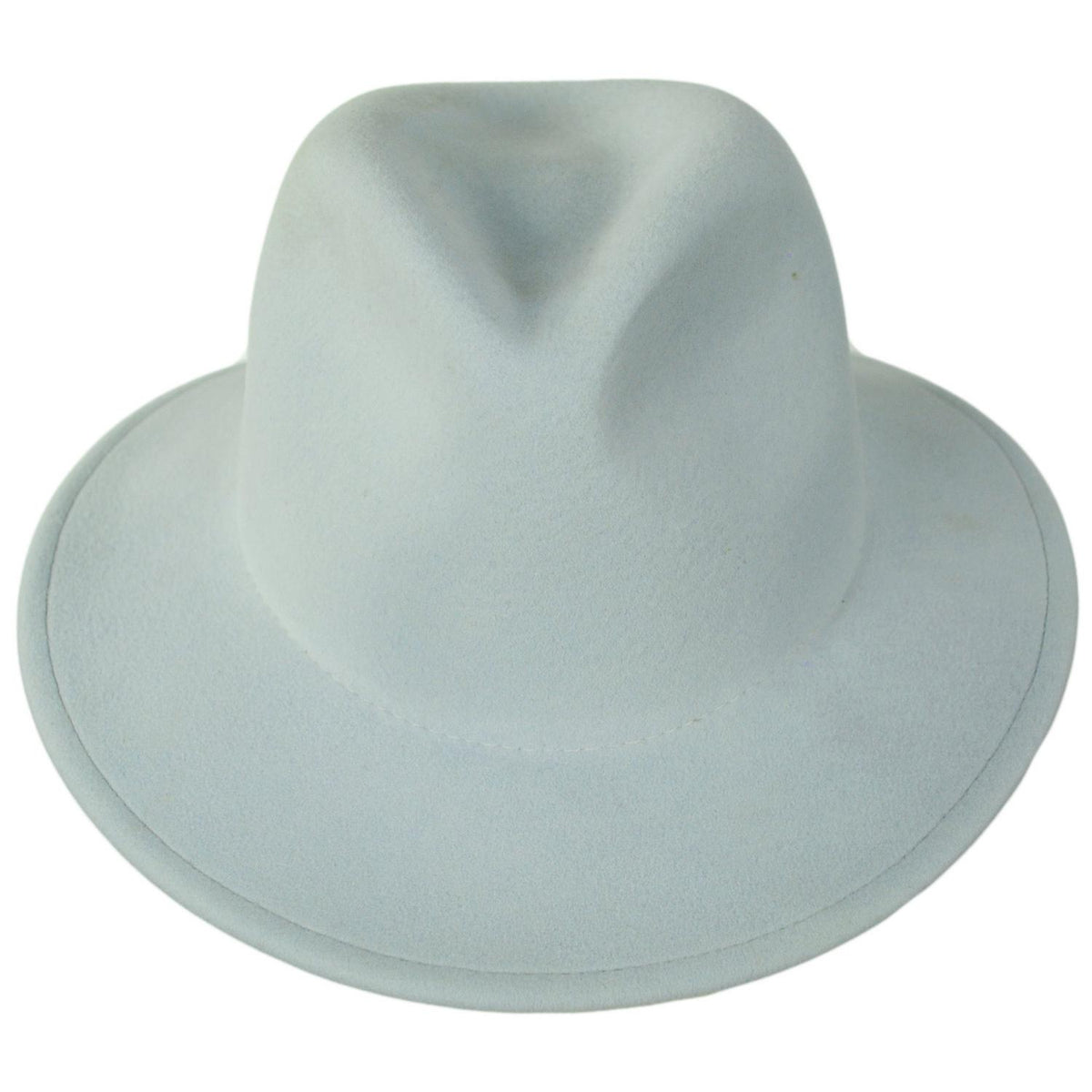 Betmar | Cali Wool LiteFelt Fedora Hat | 123174 | front | SEAGLASS