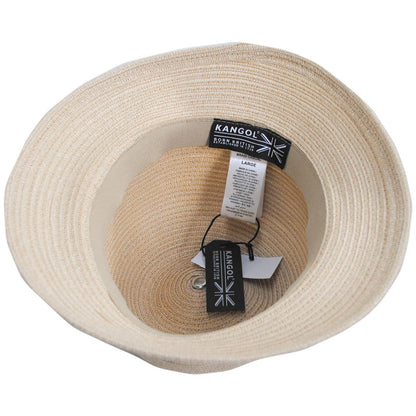 Kangol | Linen Braid Casual Bucket Hat | 185805 | under | NATURAL LINEN