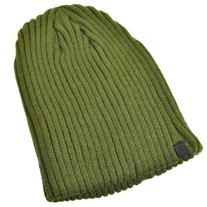 Jaxon Hats | Rib Knit Beanie Hat | 502903 | lead | OLIVE GREEN
