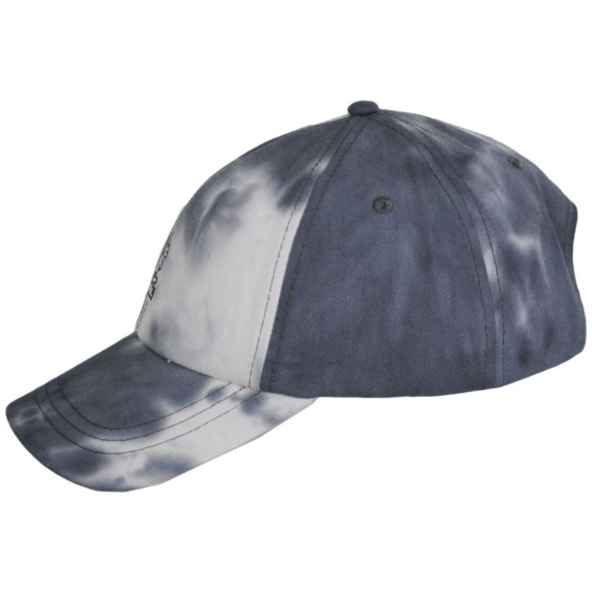 Kangol | Tie Dye Cotton Strapback Baseball Cap | 201158 | profile | SMOKE