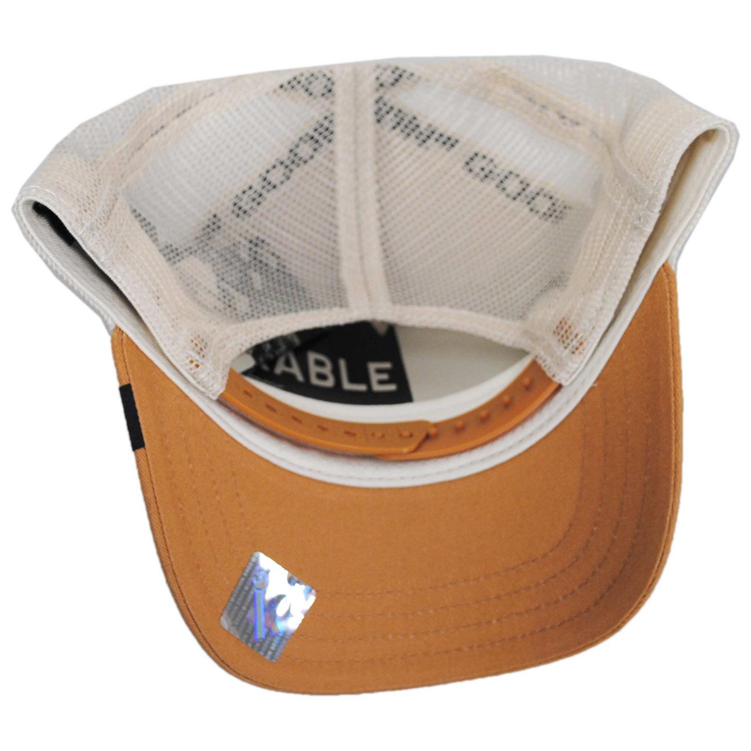 Goorin Bros | Kid's Black Sheep Mesh Trucker Snapback Baseball Cap | 508906 | under | CHALK/HEAT