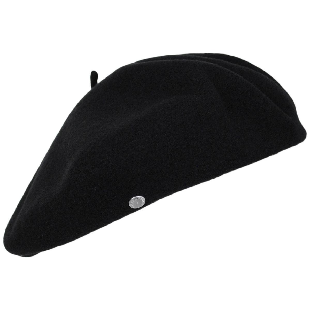 Heritage par Laulhere | Vrai Wool Basque Beret | 151052 | lead | NOIR