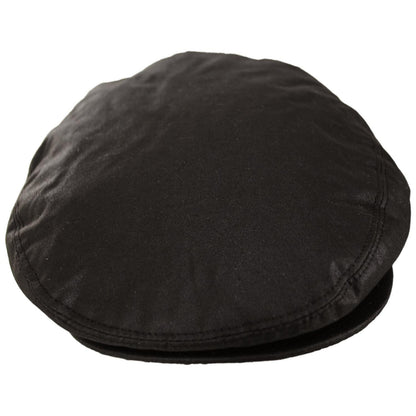 Jaxon Hats | Waxed Cotton Ivy Cap | 167742 | front | BROWN