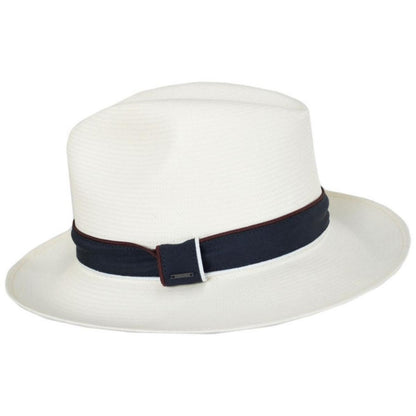 Bailey 1922 | Relik Shantung Straw Fedora Hat | 127770 | profile | NATURAL