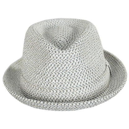 Bailey 1922 | Billy Braided Toyo Straw Fedora Hat | 127843A | front | FOG
