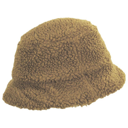 Scala | Kirsten Berber Fleece Bucket Hat | 106431 | profile | CAMEL