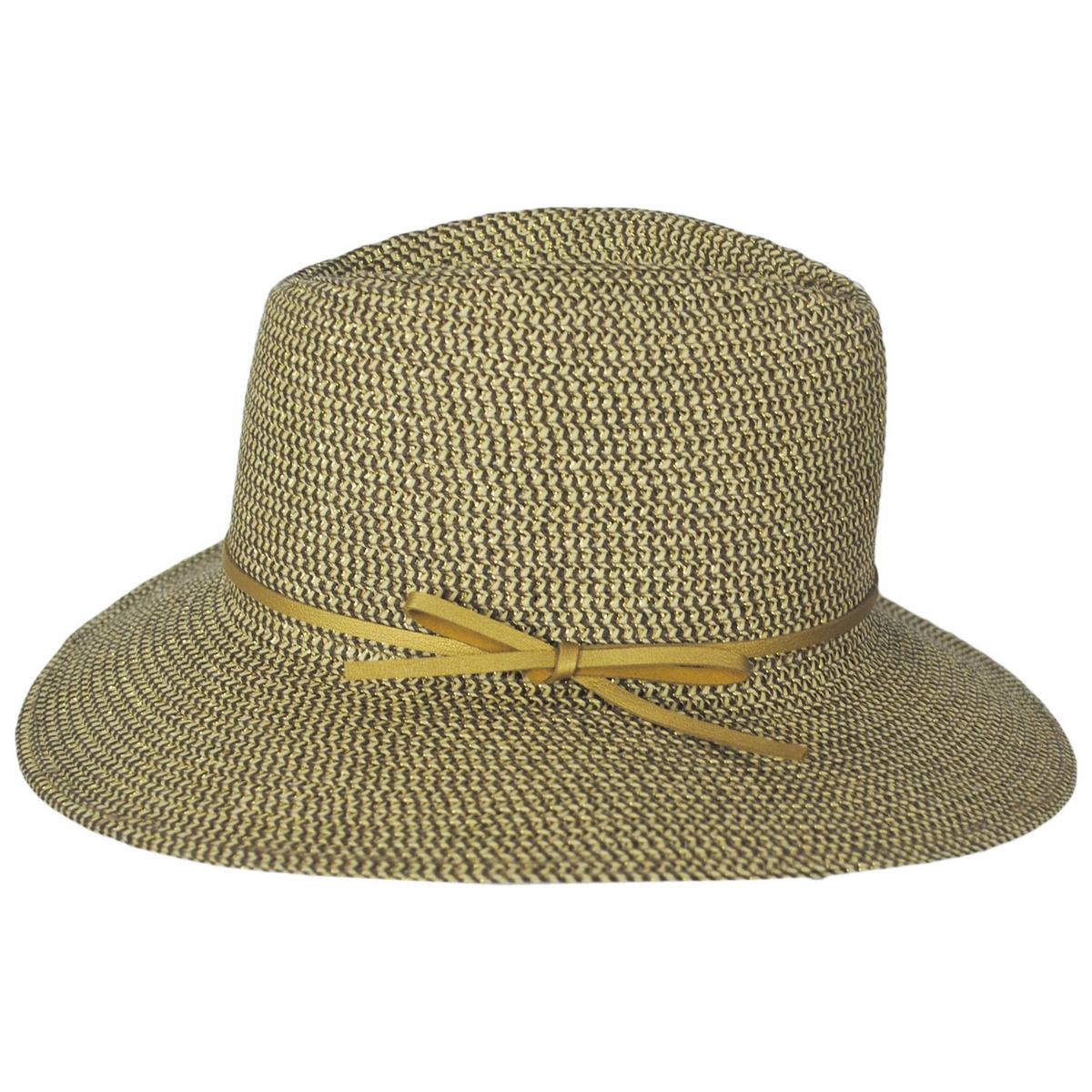 Physician Endorsed | Esme Toyo Braid Fedora Hat | 102698 | profile | GOLD