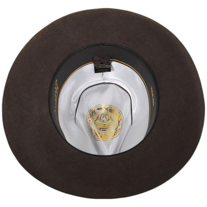 Indiana Jones | Officially Licensed Wool Felt Fedora Hat | 130445 | under | BROWN