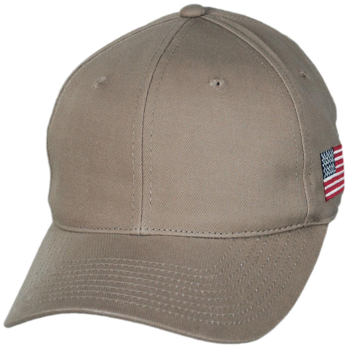 Dorfman Pacific | Top Gun Cotton Snapback Baseball Cap | 200195 | lead | KHAKI