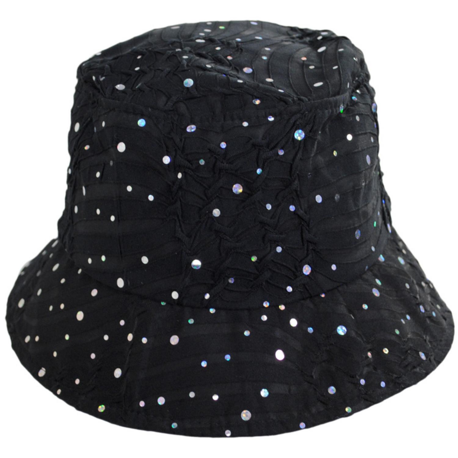 Something Special | Jewel Bucket Hat | 109203 | front | BLACK