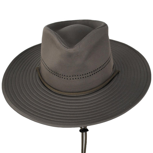 BRIXTON HATS | Beck Cotton Journey Outback Hat | 402615 | front | OLIVE