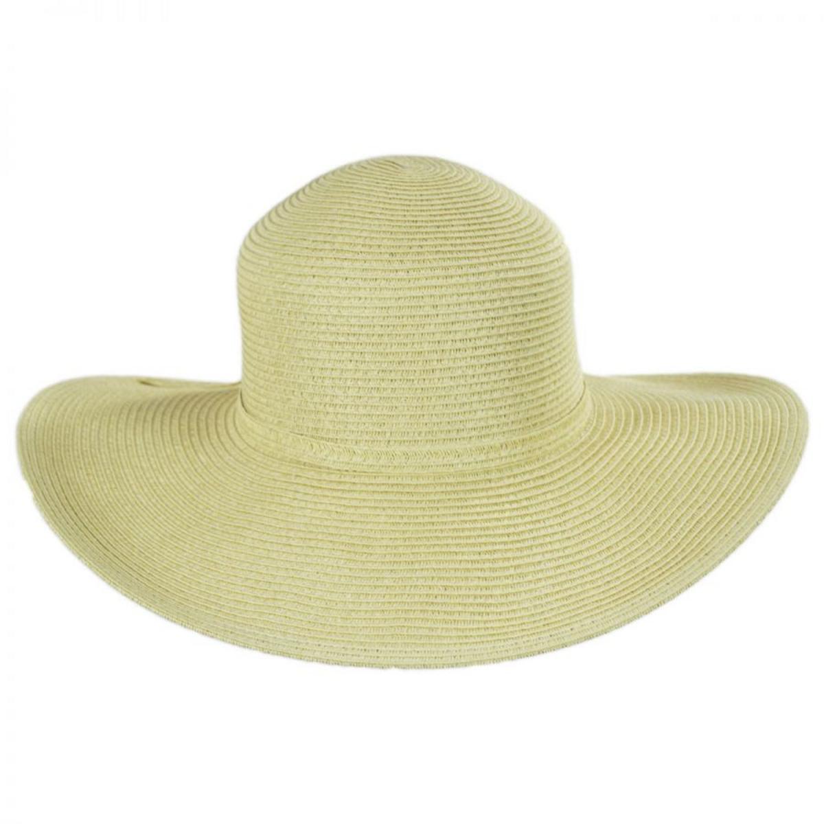 sur la tete | Brighton Toyo Straw Sun Hat | 104203 | front | NATURAL