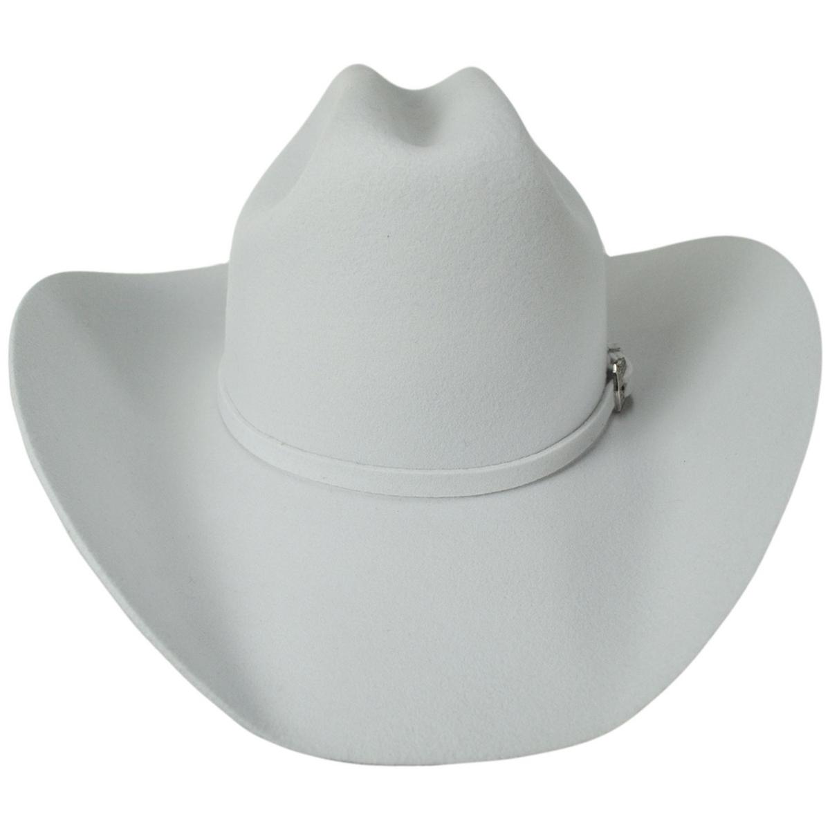 Bailey Western | Pageant II Wool Felt Western Hat | 130135 | front | WHITE