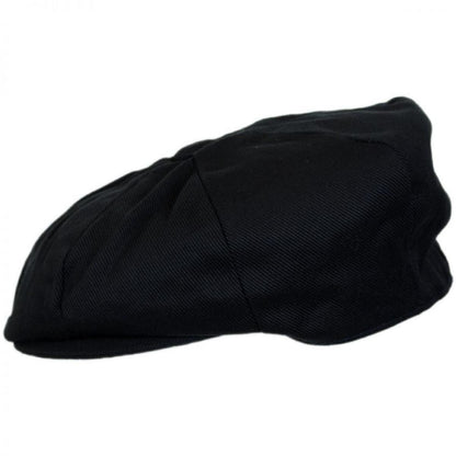 Jaxon Hats | Kid's Cotton Newsboy Cap | 512103 | profile | NAVY BLUE