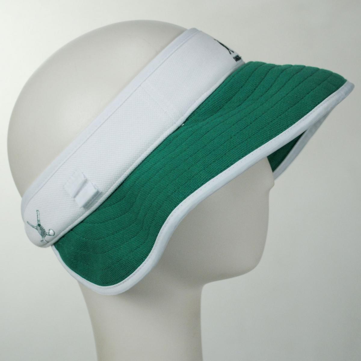Kangol | Golf Sun Visor | 195606 | profile | GREEN/WHITE