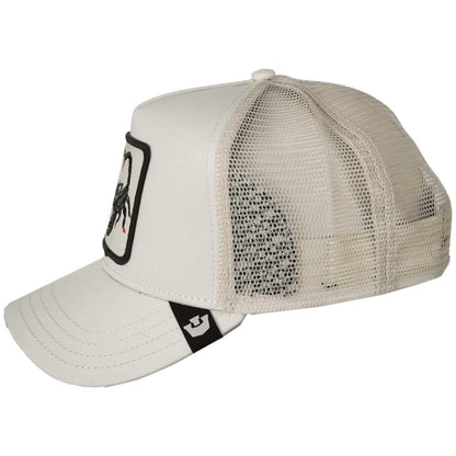 Goorin Bros | Deadliest Scorpion Mesh Trucker Snapback Baseball Cap | 200657 | profile | CHALK