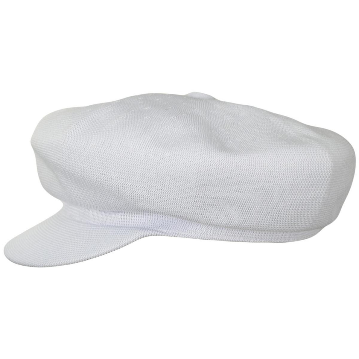 Kangol | Tropic Spitfire Newsboy Cap | 160802 | profile | WHITE