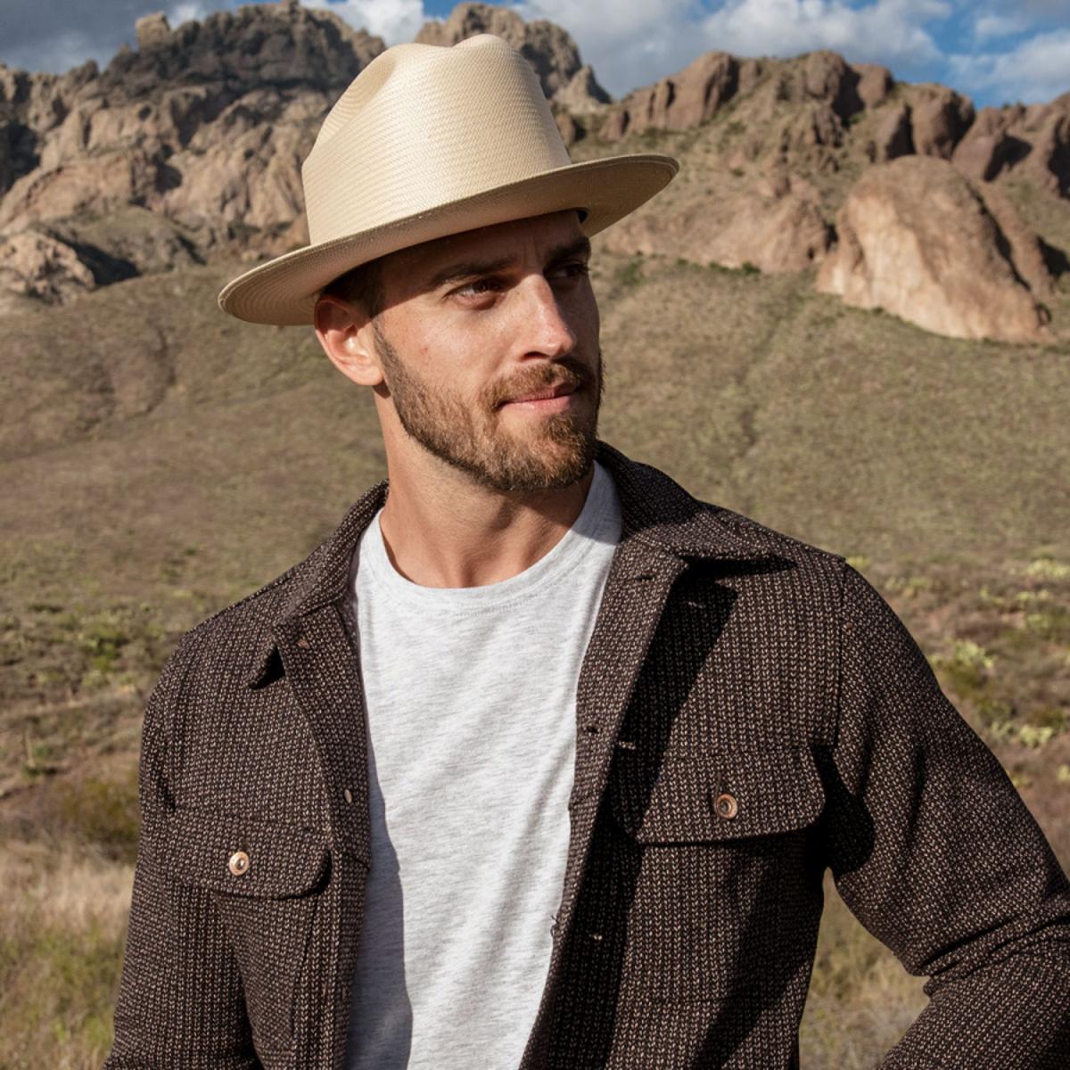 Stetson | Open Road Shantung Straw Western Hat | 127000 | lsmone | SILVERBELLY