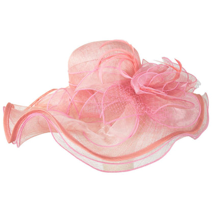 Something Special | Magnolia Sinamay Straw Swinger Hat | 121360 | profile | PINK