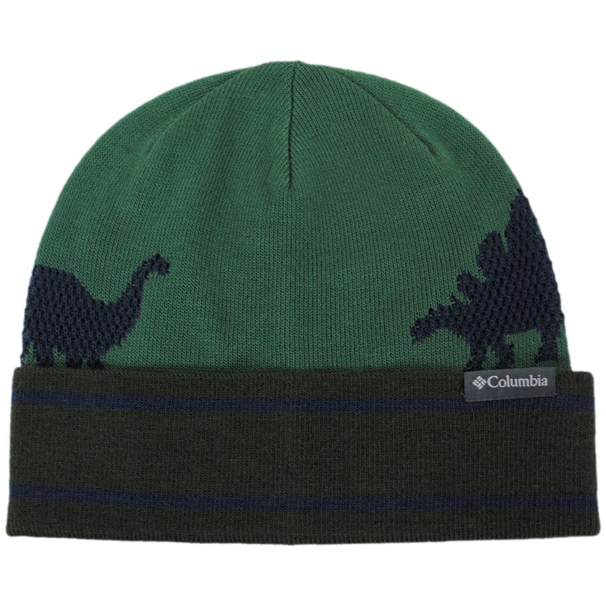 Columbia Sportswear | Kitterwibbit Acrylic Knit Beanie Hat | 509607 | lead | RAIN FOREST