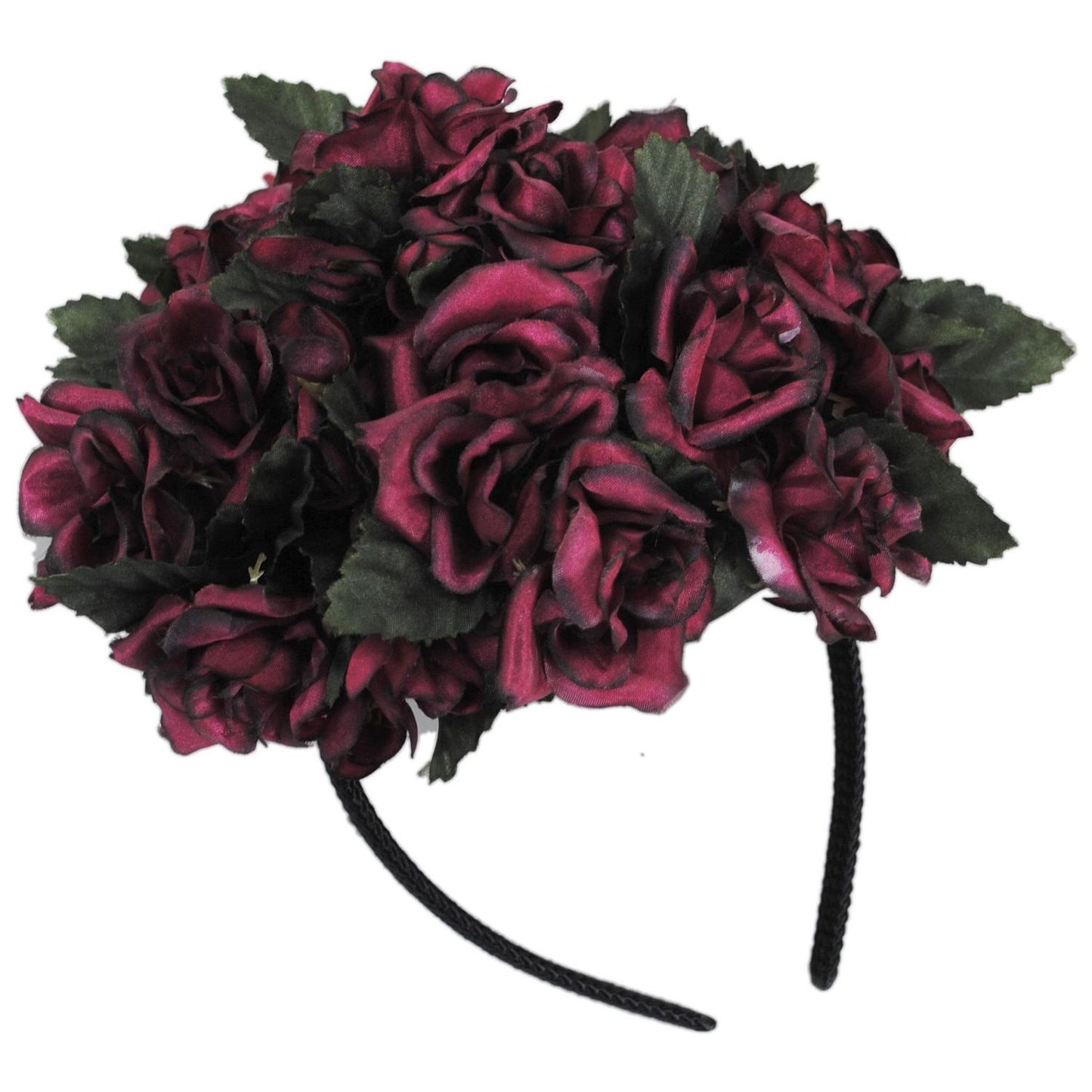 Kathy Jeanne | Rose Bouquet Fascinator | 122461 | lead | WINE