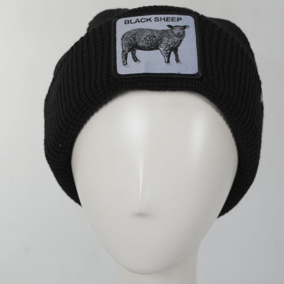 Goorin Bros | Sheep This Beanie Hat | 500204 | front | BLACK