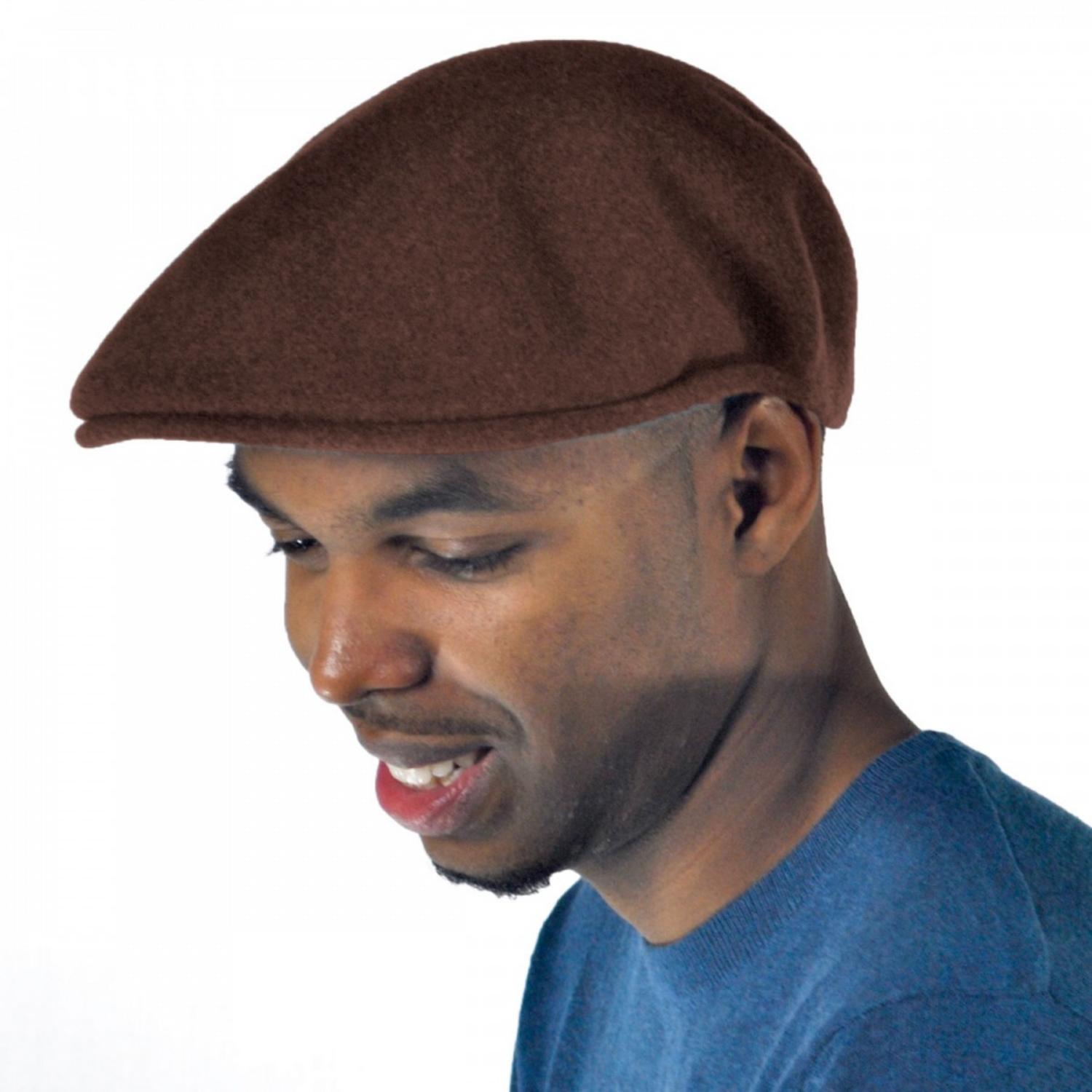 Kangol | Wool 504 Ivy Cap | 160800 | front | TOBACCO