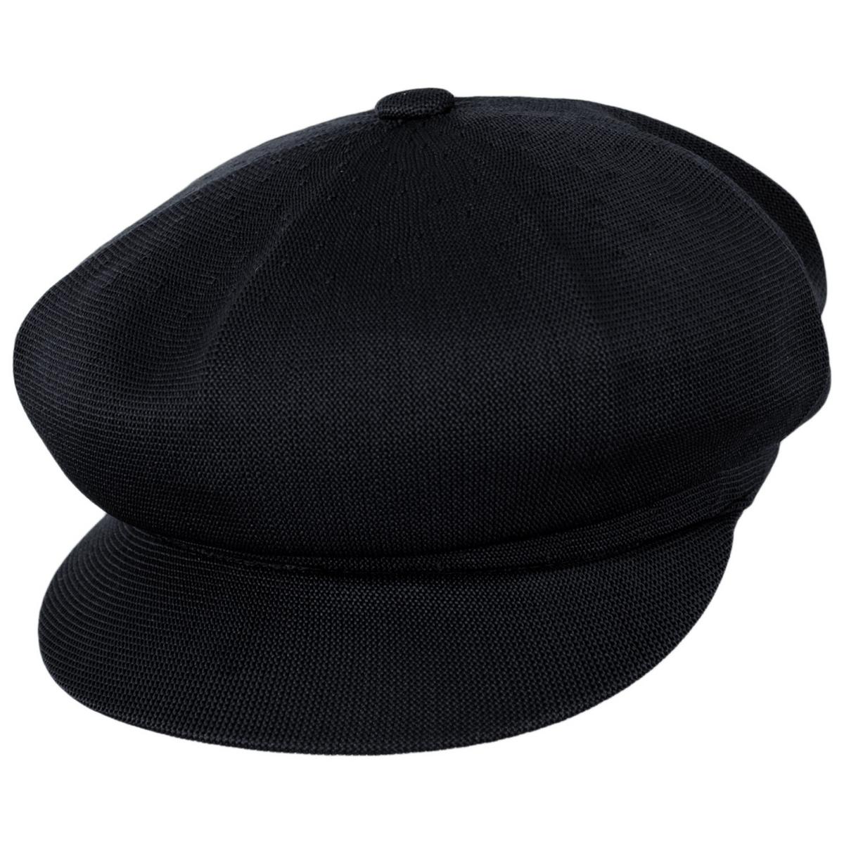 Kangol | Tropic Spitfire Newsboy Cap | 160802 | lead | BLACK
